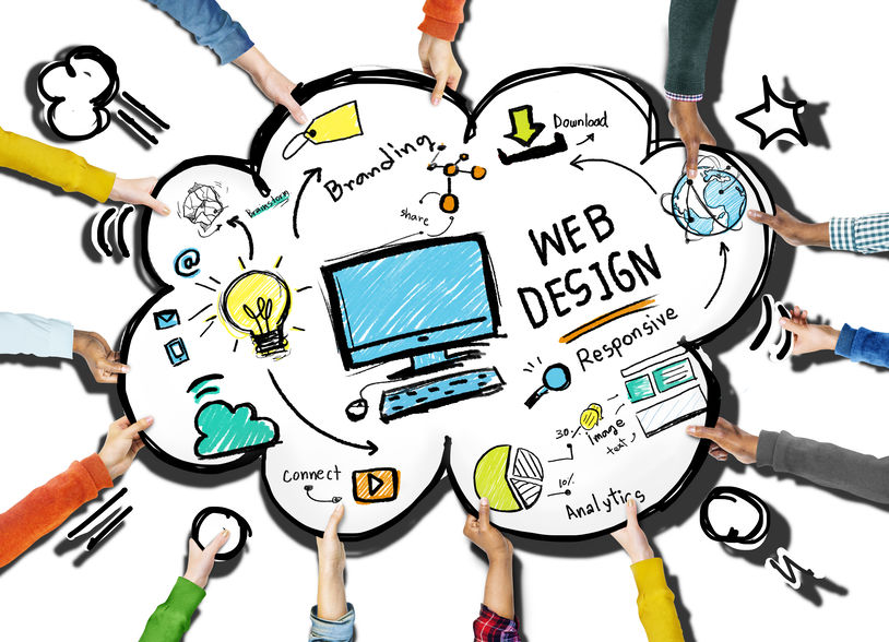 Content Creativity Digital Graphic Layout Webdesign Webpage Conc Data-driven web design