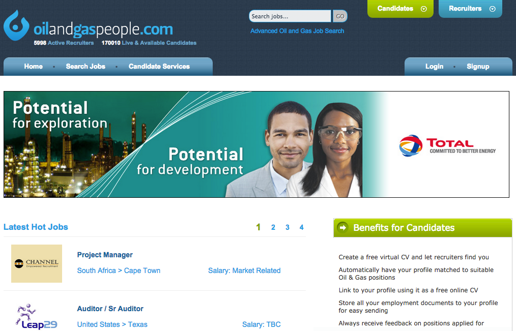 oilandgaspeople Top Nine Oil and Gas Websites