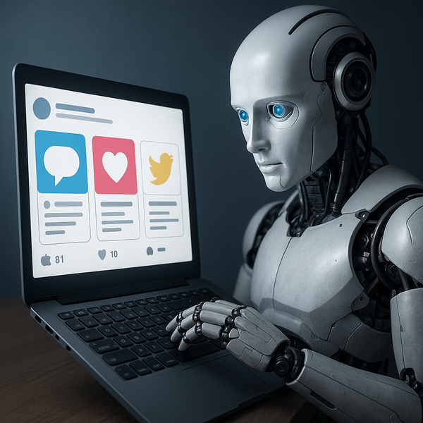 use AI to write social media posts