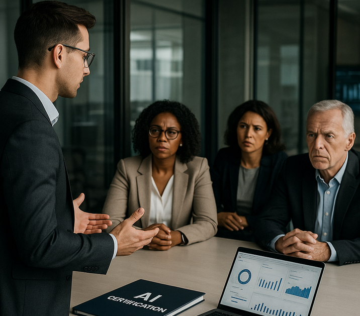 confused AI consultant clients