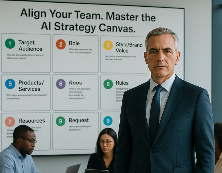 CMO with AI Strategy Canvas Framework