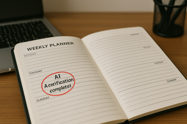 ai certification calendar