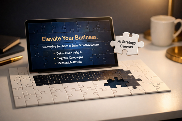 ai strategy canvas puzzle