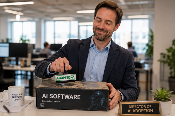 employee managing ai adoption