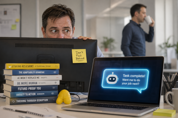 employee with fear of ai