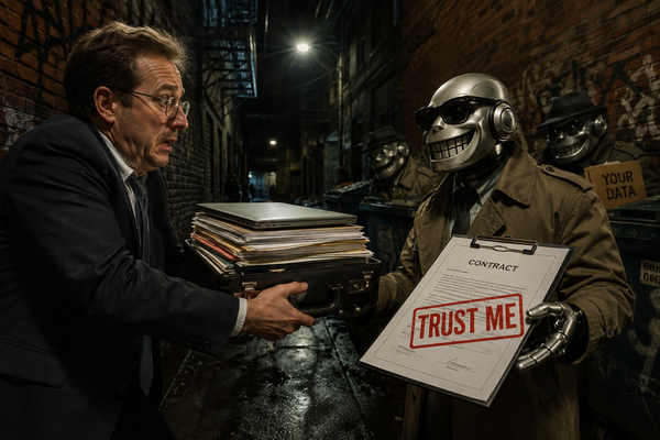 signing contract w sketchy AI vendor