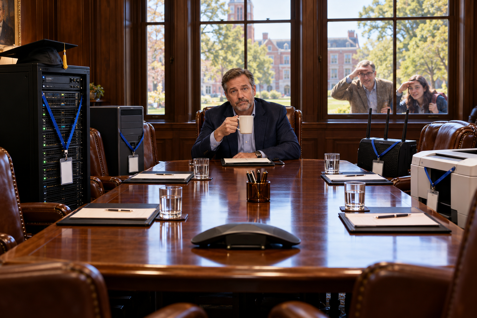 University AI Council room